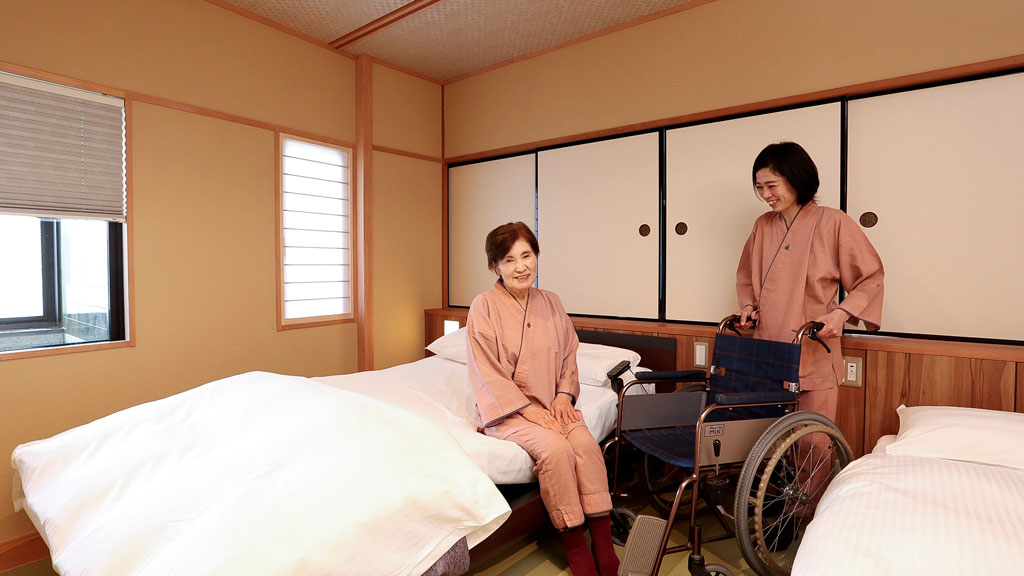 バリアフリー半露天風呂付特別室411